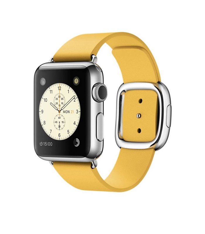 straps-metal-12 Modern Buckle Apple Watch Band - Image 1