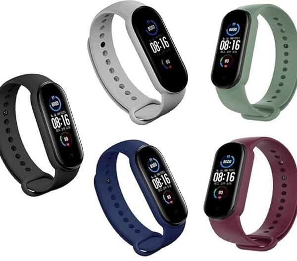 INEFABLE Original Silicone Strap for Mi Smart Band M5 & M6