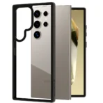 Samsung Galaxy S24 Ultra Hybrid Back Cover Case – Black