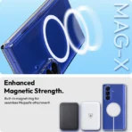 Samsung Galaxy Z Fold 7 Hybrid Hinge Mag-X Back Cover Case – Crystal Clear (Glass Finish) - Image 5